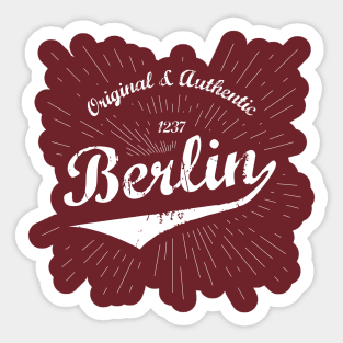 Original Berlin, Germany Shirt Sticker